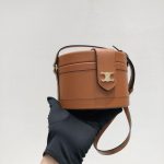 Shocket Bag Brown For Women‎ 6.7in/17cm