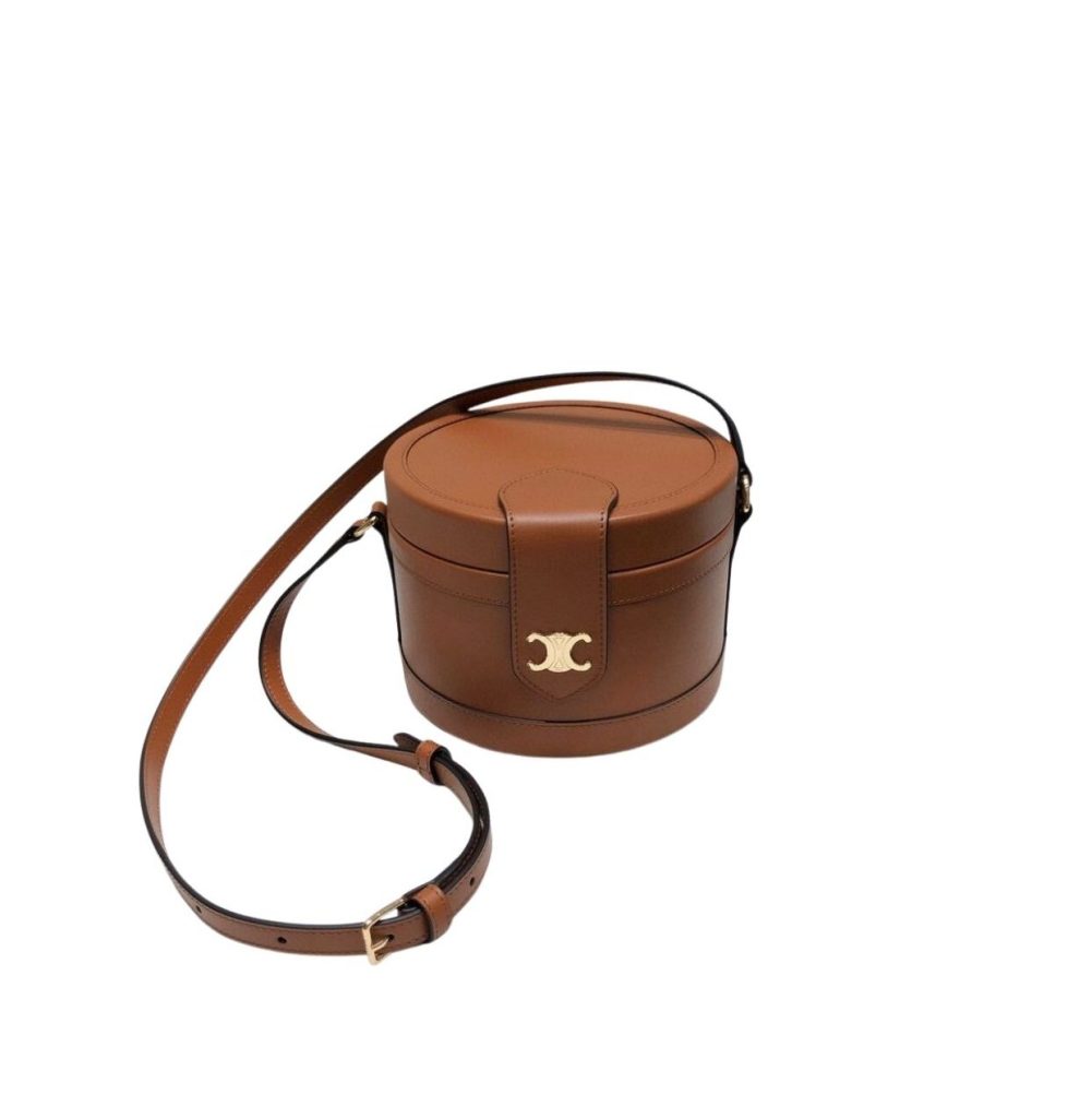 Shocket Bag Brown For Women‎ 6.7in/17cm