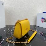 Shoulder Bag Pink/Yellow/Blue For Women 8.6 in / 22 cm