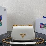 Shoulder Bag White/Black/ Beige For Women 8.6 in / 22 cm