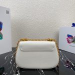 Shoulder Bag White/Black/ Beige For Women 8.6 in / 22 cm