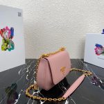 Shoulder Bag Pink/Yellow/Blue For Women 8.6 in / 22 cm