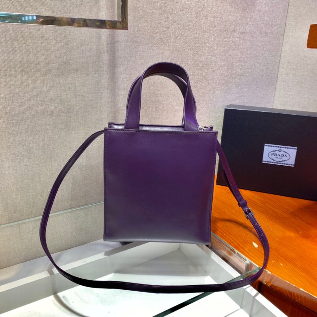 Shoulder Bag In Purple For Women 8.6in/ 22cm