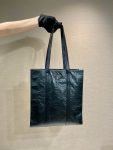 Small Antiqued Nappa Tote Bag In Pink/Black For Women 12.9 in/ 33cm 1BG459_UVL_F0E18_V_OOO