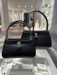 Small Dior Key Bag White/Black For Women 8.5in/22cm M1844OBEQ_M49U