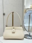 Small Dior Key Bag White/Black For Women 8.5in/22cm M1844OBEQ_M49U