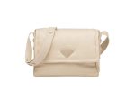 Small Padded Shoulder Bag In Beige/Pink For Women 9.1in/ 23cm 1BD313_RDLN_F0F24_V_OOO