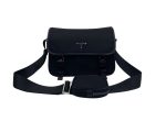 Small Saffiano Shoulder Bag Black For Women 10.2 in / 26 cm