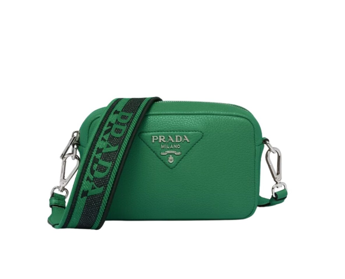 Small Shoulder Bag In Green For Women 7.5in/ 19cm 1BH192_2DKV_F0YFM_V_3OO