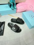 Prada Soft Padded Nappa Slides Black For Women 0.8 in/ 2cm 1XX648_2DL8_F0002_F_020