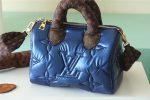 Louis Vuitton Speedy Bandoulière 25 Bag Blue For Women‎ 9.8n/25cm