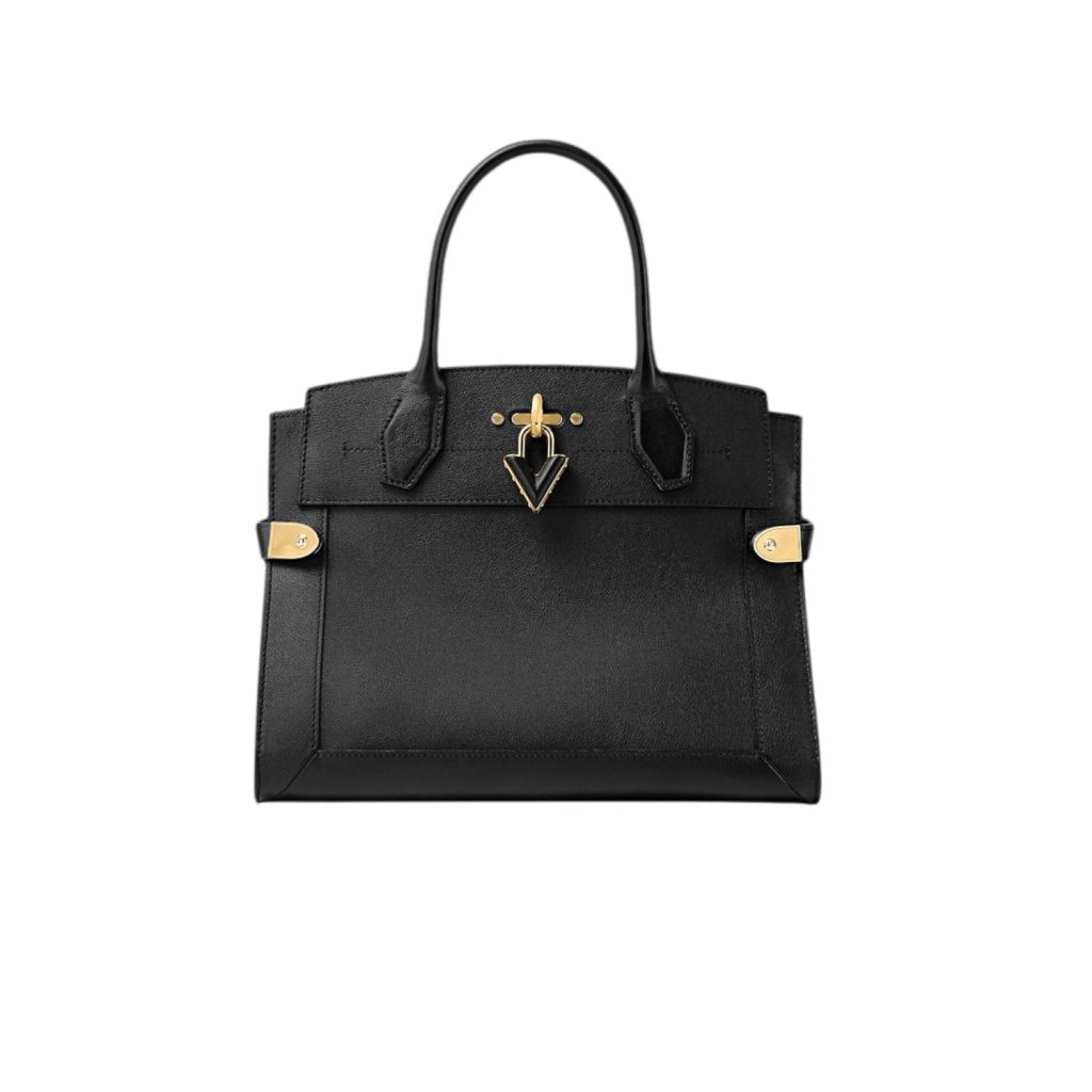 Louis Vuitton Steamer MM Black For Women 31.5cm/12.4in – M21248