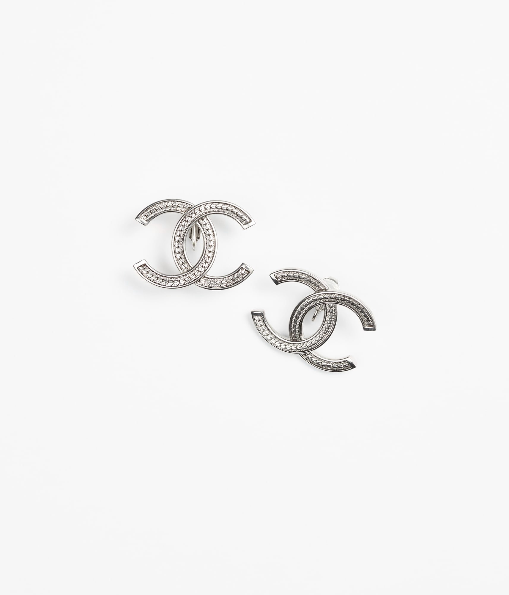 stud-earrings-silver-metal-metal