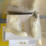 Christian Dior Women’s Diorquake Ankle Boot White For Women CD