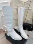 Chanel Women’s High Boots With Decor White For Women 1.5in/ 4cm