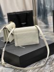 Saint Laurent Gaby Mini Satchel White For Women, Women’s Bags 7.9in/20cm YSL 6855741EL079207