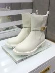 Christian Dior Women’s Dior Empreinte Ankle Boot White For Women CD