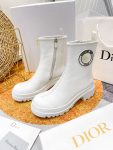 Christian Dior Women’s Dior Symbol Ankle Boots White For Women CD KCI770VSO_S03W