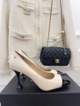 Chanel Women’s Pump & Grosgrain Beige For Women