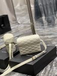 Saint Laurent June Box Bag White For Women, Women’s Bags 7.5in/19cm YSL