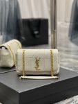 Saint Laurent Jamie Small Chain Bag White For Women, Women’s Bags 7.8in/20cm YSL