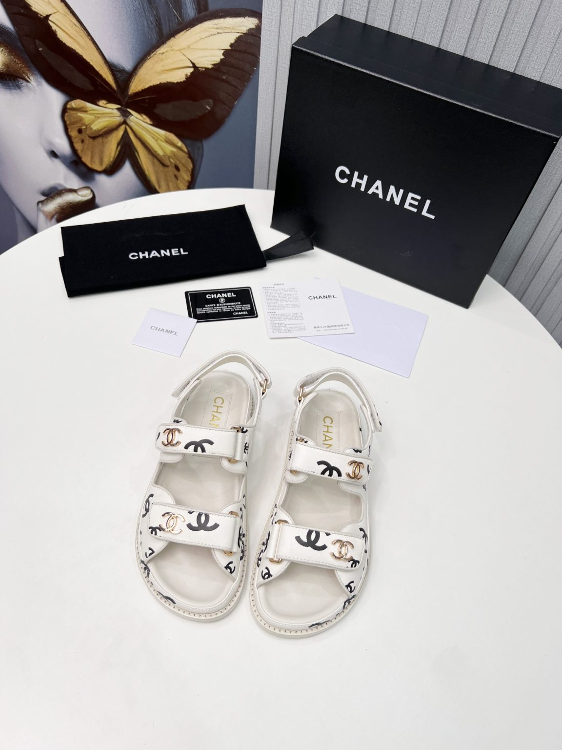 Chanel Women’s Sandals White For Women