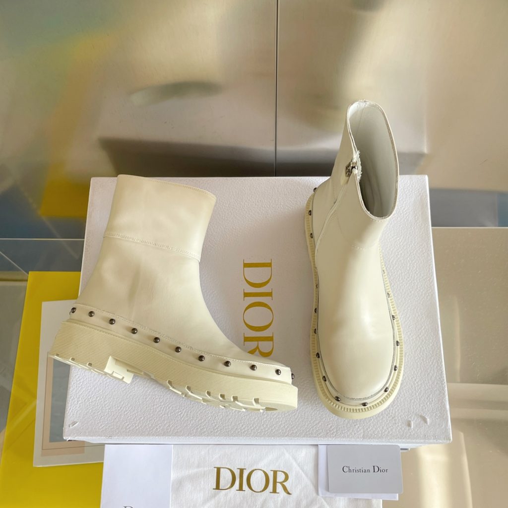 Christian Dior Women’s Diorquake Boot White For Women CD