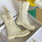 Christian Dior Women’s Diorquake Ankle Boot White For Women CD