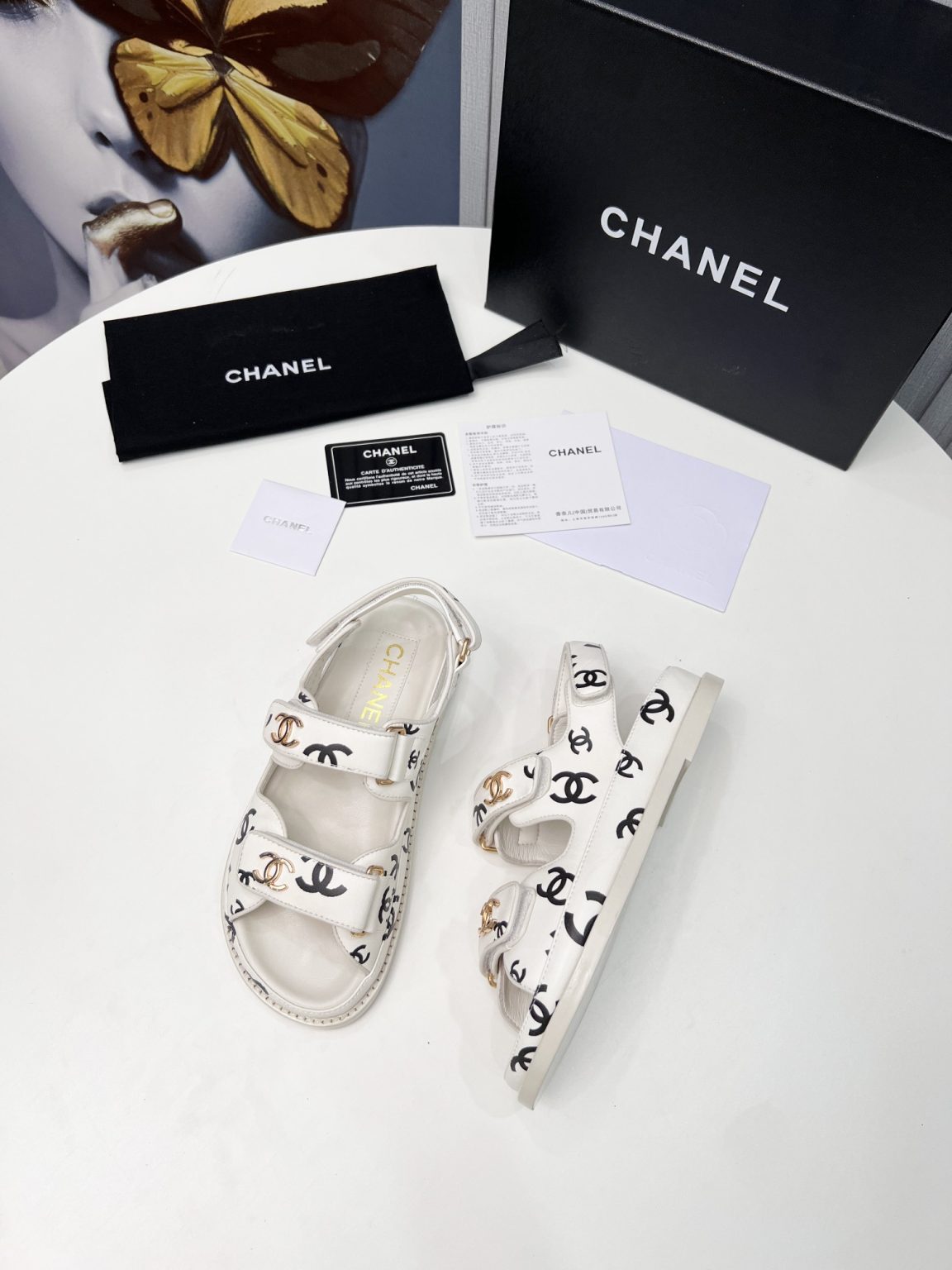 Chanel Women’s Sandals White For Women