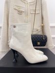 Chanel Women’s Short Boot White For Women