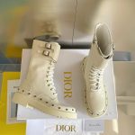 Christian Dior Women’s Diorquake Ankle Boot White For Women CD