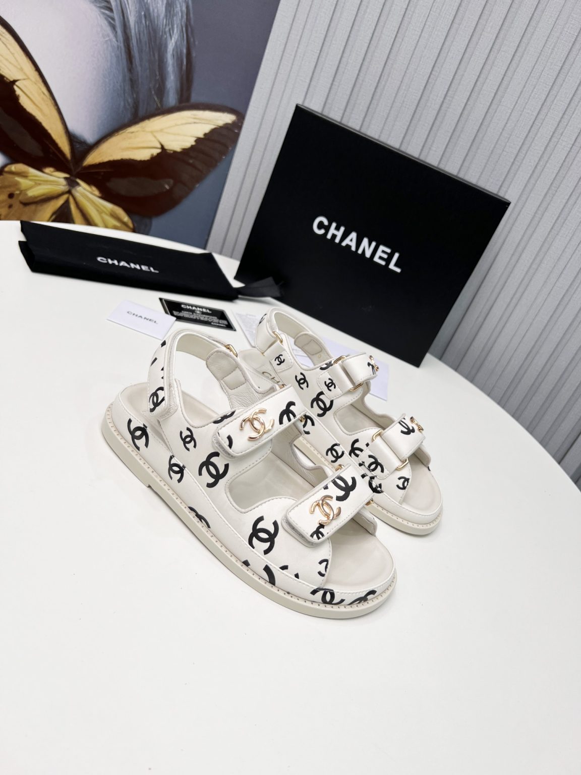 Chanel Women’s Sandals White For Women