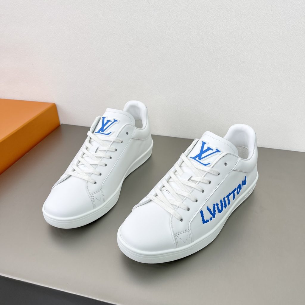 Louis Vuittion Luxembourg Samothrace Sneaker White For Men LV