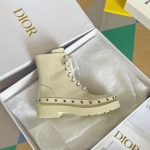 Christian Dior Women’s Diorquake Ankle Boot White For Women CD