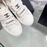 Chanel Women’s Chanel Velcro Sneaker White For Women