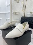 Chanel Women’s Loafer With Logo White For Women