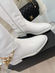 Chanel Women’s High Boots With Decor White For Women 1.5in/ 4cm