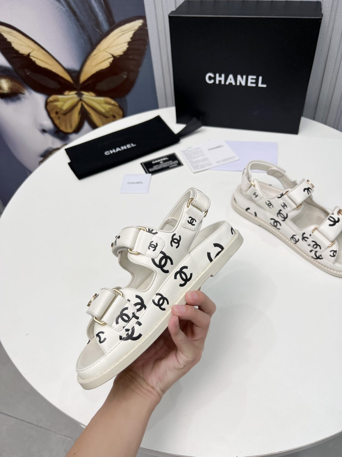 Chanel Women’s Sandals White For Women