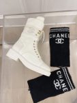 Chanel Women’s Lace-Ups White For Women G39506 Y56127 K4955