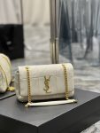 Saint Laurent Jamie Small Chain Bag White For Women, Women’s Bags 7.8in/20cm YSL