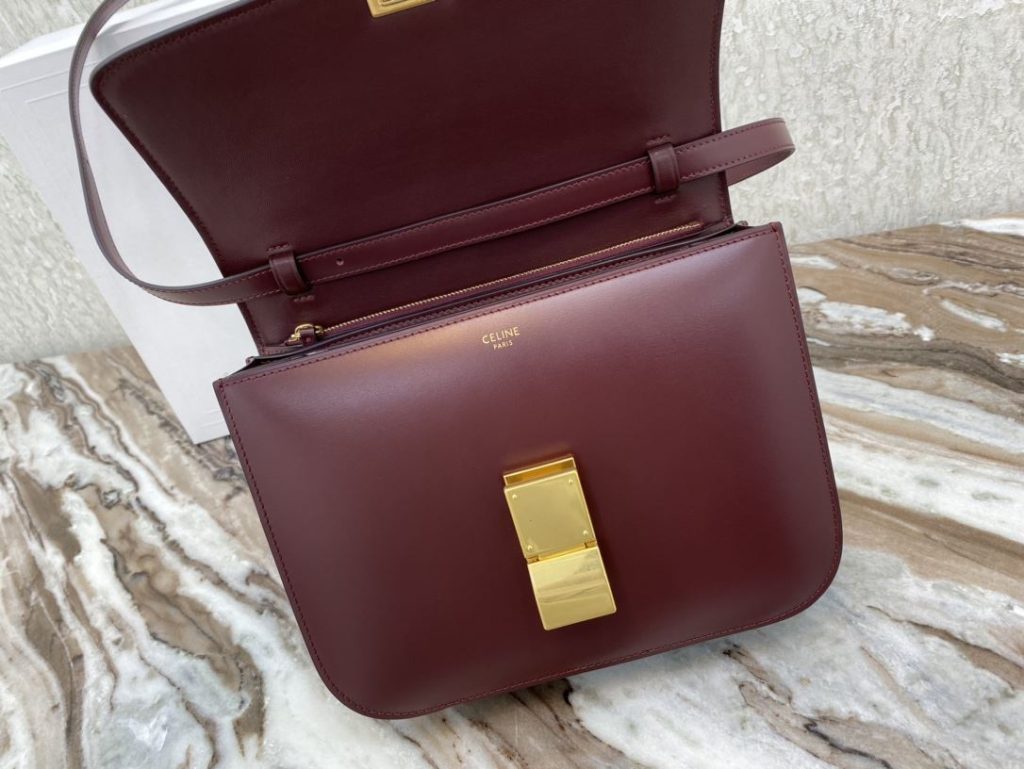 Teen Classic Bag In Box Black/Brown/Red/Burgundy/Green/Dark Red For Women‎ 7in/18.5cm 192523DLS.38NO