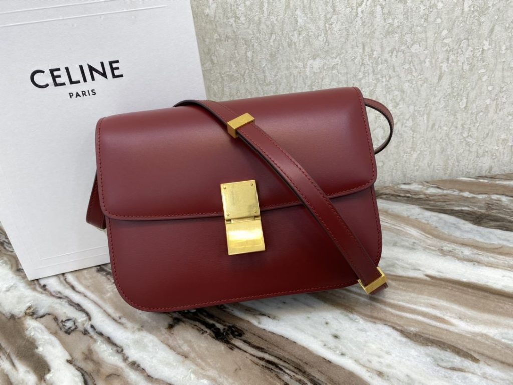 Teen Classic Bag In Box Black/Brown/Red/Burgundy/Green/Dark Red For Women‎ 7in/18.5cm 192523DLS.38NO