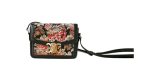 Teen Triomphe Bag In Floral Jacquard Black/Brown For Women‎ 7in/18.5cm