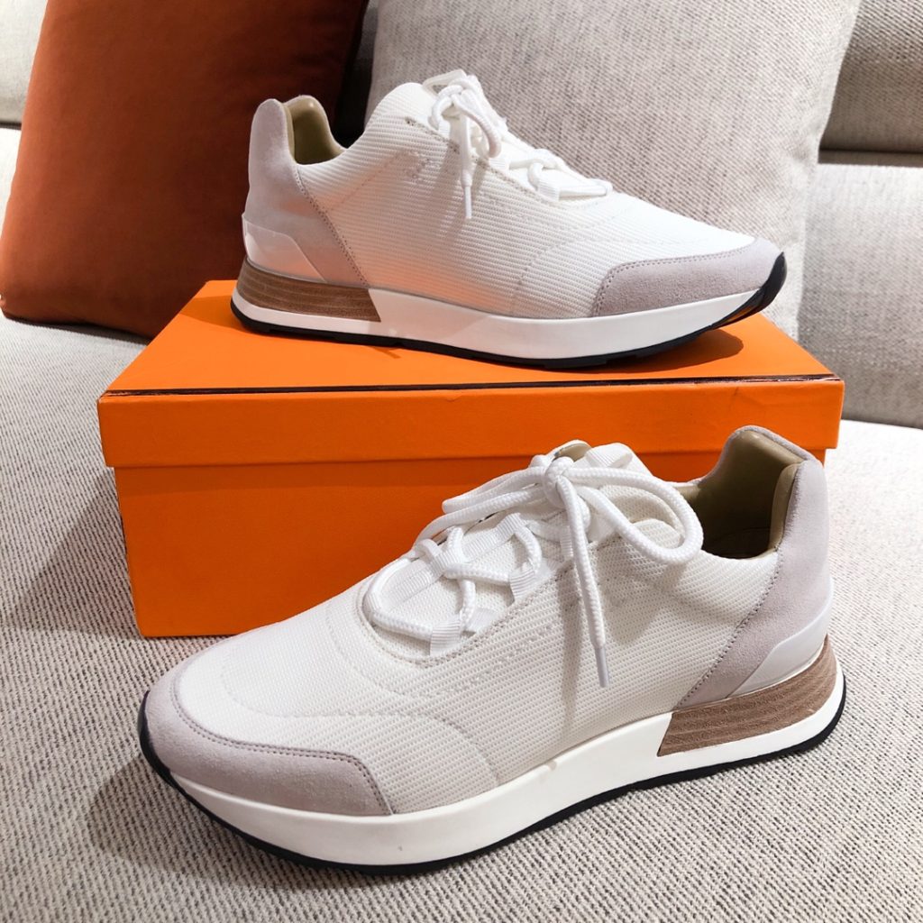 Hermes Miles Sneaker White For Men