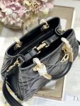 The Medium Lady 95.22 Bag Black/White/Grey For Women 9.5in/ 24cm