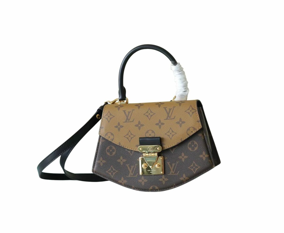 Tilsitt Monogram Light Brown For Women 9.5in/24cm