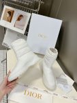 Christian Dior Women’s Dior Frost Ankle Boot White For Women CD KCI813NFF_S10W