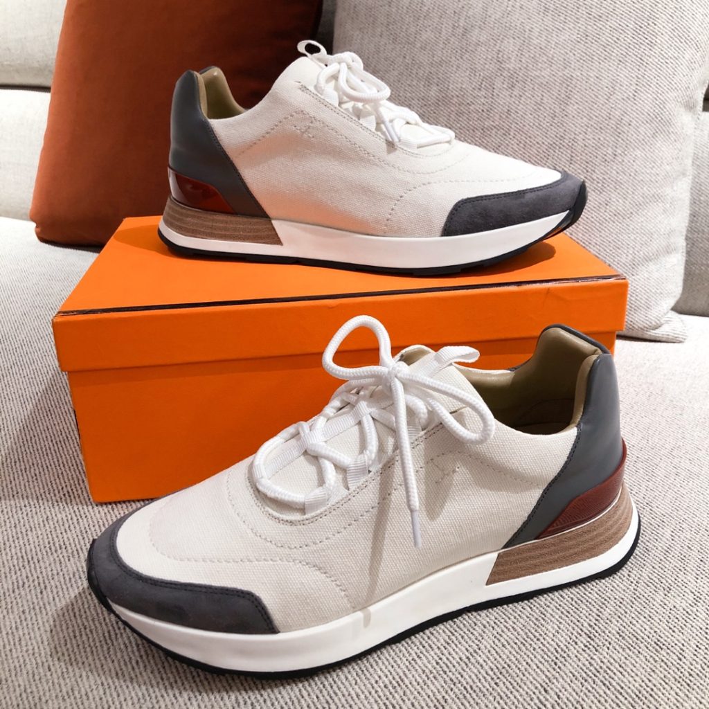 Hermes Miles Sneaker White For Men