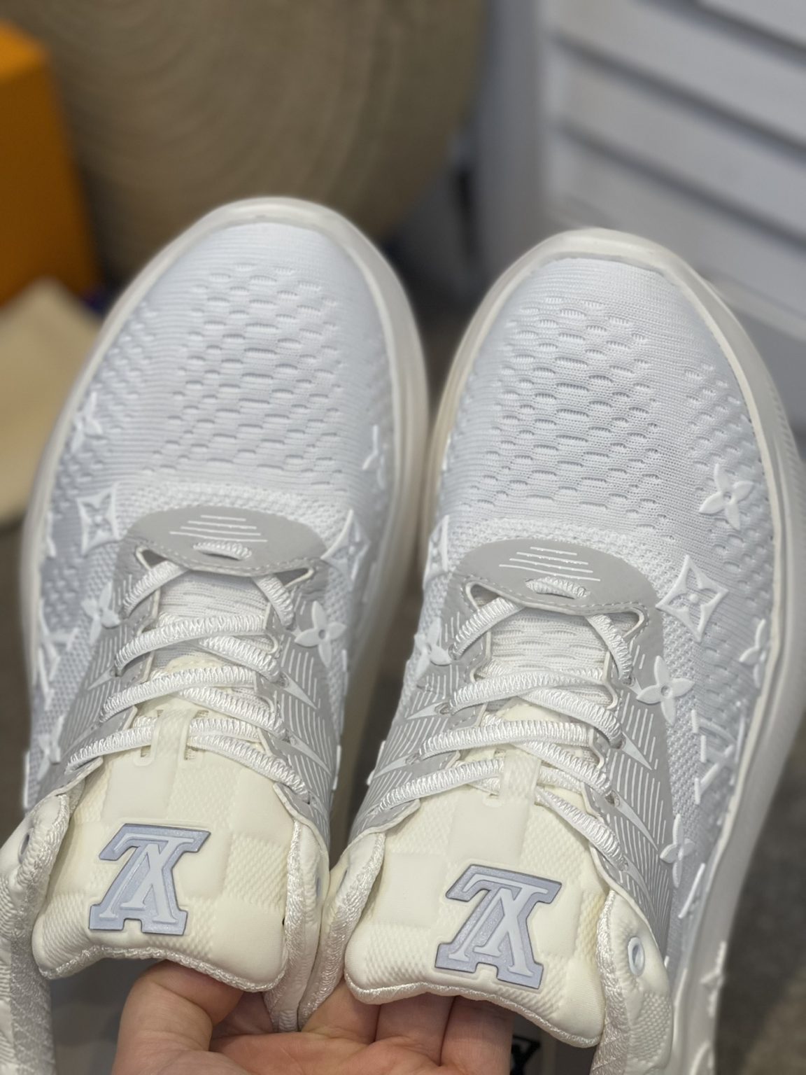 Louis Vuittion Show Up Sneaker White For Men LV