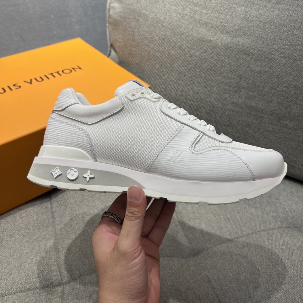 Louis Vuitton Run Away Sneaker White For Men LV